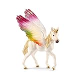 SCHLEICH BAYALA | Geflügeltes Regenbogeneinhorn Fohlen 70577 | detailgetreue...