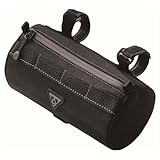 Topeak Unisex – Erwachsene Tubular BarBag Slim Lenkertasche, Schwarz, 19x10 cm