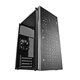 Mars Gaming MC-1000, Kompaktes MicroATX-Gehäuse, Metall-Mesh-Frontdesign,...