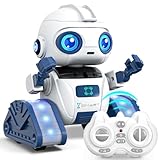 Ophy Roboter Kinder Spielzeug, wiederaufladbar und projizierbar, RC-Roboter mit...