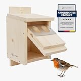 NEU! Nistkasten Rotkehlchen von Menschen mit Behinderung in Deutschland...