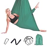 Staranry 280x150cm Grün Hängematte Outdoor Swing 200 Kg Max mit...