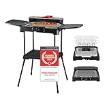 TZS First Austria 2in1 Elektrogrill | Tischgrill & Standgrill | Grillen ohne...
