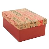 Idena 31510 - Geschenkbox mit Deckel in der Größe 20 x 15 cm,...