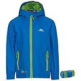 Trespass Qikpac Jacket, Cobalt, 5/6, Kompakt Zusammenrollbare Wasserdichte Jacke...