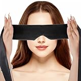 Andibro Satin-Augenmaske, Weiche Augenbinde Schlafmaske Verstellbar...