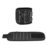 ZIJANG 2 Stück Magnetarmband Herren, Magnetarmband Handwerker mit 15...