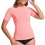 MEETWEE Damen Surf Rash Guard Sonnenschutz Badeanzug UV-Schutz Shirt UPF 50+...