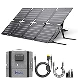 BigBlue 60W Faltbares Solarladegerät, Tragbares ETFE-Solarpanel...