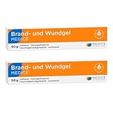 Brand- und Wundgel Medice 2x 50 g, Kühleffekt bereits nach 2 Minuten, zur...