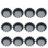 dgaf&bae 12 Stücke Torteletts Törtchenformen Tartelette Förmchen 6.5Cm Mini...