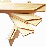 Kunstbruder© Keilrahmenleisten XXL – Stabiler Holzrahmen für Leinwand,...