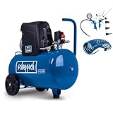 Scheppach Kompressor HC63 Druckluftkompressor ölgeschmiert mit 14 tlg. Zubehör...