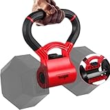 Yes4All D8FC Kettle Grip Griff zum Umwandeln von Hanteln in Kettlebells für...