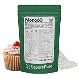 SaporePuro Mono60 – Mono-und Diglyceride von Fettsäuren 200 g –...