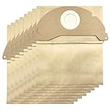 KENSHIRE WD2 Papierfilter-Staubbeutel kompatibel mit Kärcher WD2 Staubbeutel...