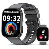 Vtkp Smartwatch Herren Damen,2025 Neue 2.1' HD Touchscreen Fitnessuhr mit...