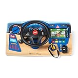 Melissa & Doug Vroom & Zoom Holz-Armaturenbrett für Kinder ab 3 Jahren für das...