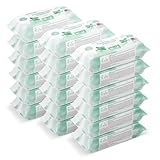 by Amazon Frische Baby-Feuchttücher 1008 Tücher, Unparfümiert, 18 Pack à 56...