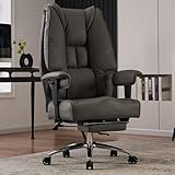 EXCEBET Bürostuhl Ergonomisch, Chefsessel mit Hoher Rückenlehne, Verstellbaren...