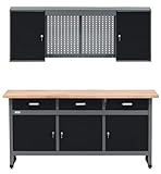 Küpper Werkstatt Set 70421-9, Werkstatteinrichtung Werkbank 170 cm mit...