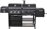 Kombigrill 'ARIZONA' von El Fuego® – Gas- & Holzkohlegrill, Infrarotbrenner,...