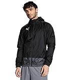 PUMA Herren teamGOAL 23 Training Rain Jack Regenjacke, Black-Asphalt, XL