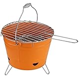 marion10020 Grilleimer Grill-Eimer Holzkohlegrill Eimergrill Grill BBQ...
