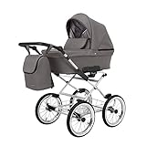 KUNERT Kinderwagen ROMANTIC retro Sportwagen Babywagen Babyschale Komplettset...