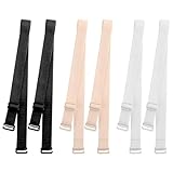 3 Paar BH Träger, Verstellbare Elastische BH Träger, Ersatz BH Schultergurte,...