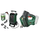 Bosch Akku Outdoor Reiniger Fontus 18V Akku + Bosch elektrische Luftpumpe...