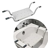 bimiti Badewannensitz, Badewannenbretter, rutschfest Sitzbrett Ausziehbare...
