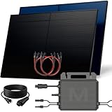 SUNNIVA 1000W Balkonkraftwerk BIFAZIAL FULLBLACK komplett Steckdose MARSTEK 800W...