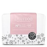 LILLYDOO hautfreundliche Windeln Größe 1 (2-5 kg), 28 Stück