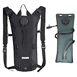 OSIGEI Trinkrucksack mit 3L Wassertank – Auslaufsicherer Trinkbeutel, Leichtes...