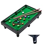 Mini Pool Billardtisch Pooltisch Spiel,Billardtisch Pooltisch Set mit 11...