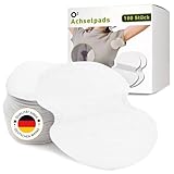 O³ Achselpads Damen und Herren 100 Stück (50 Paar), Zuschneidbare Pads gegen...