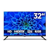 MEDION 80 cm (32 Zoll) HD Fernseher (Triple Tuner Receiver DVB-T2 DVB-C DVB-S2,...