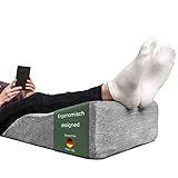 Ergonomisches Venenkissen zum Beine hochlagern - Beinauflage zum Beine hochlegen...