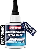 Sekundenkleber Gel Extra Stark universal - Superkleber wasserfest,...