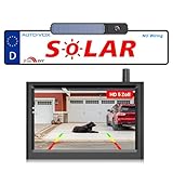 AUTO-VOX Solar Rückfahrkamera Kabellos: 3 Mins DIY Installation HD...