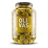 OLIVAS Gordal / 2.500 g (Gallone) * spanische XXL-Riesenoliven * die Dicken im...