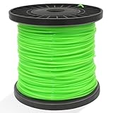 Zeqeey Universelle Nylon Mähfaden Trimmerfaden 2mm x 150m Rasentrimmerfaden...