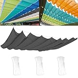 Einziehbares Welle Sonnenschutz2x4(BxL), Verstellbar Welle Schattenabdeckung Mit...