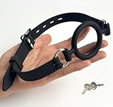 Silikon-Mundknebel - softe Mundfessel für Frauen und Männer, Mundsperre in...