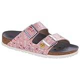 BIRKENSTOCK Damen Clogs Arizona ESD Birko-Flor - Flowers Field Rose - EU 41