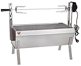 Beeketal 'SGB-8' Tisch Spießbratengrill mit Grillmotor für Hähnchen oder...