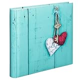 Hama Jumbo Fotoalbum, Hochzeitsalbum zum einkleben mit 100 weißen Seiten für...