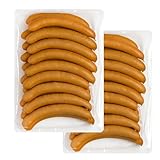 Riesen Trucker Bockwurst 20x150g, FP // Geräucherte Brühwurst im Naturdarm //...