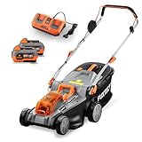 Fuxtec Akku Rasenmäher 40V (2x20V) E2RM43- Schnittbreite 43cm, Variable...